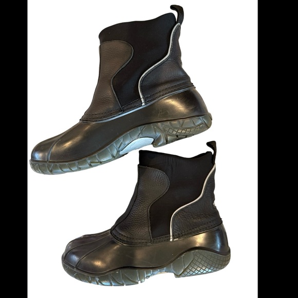 Baffin Black Rant Rubber Rain Duck Boots Women's Size 10 Snow - Picture 6 of 7